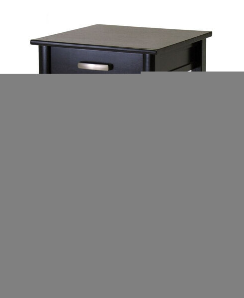 Liso End Table/Printer Table with Drawer and Shelf