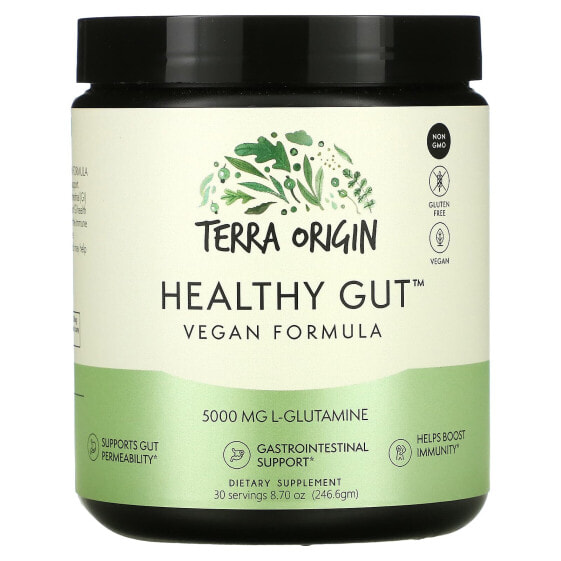 Формула для пищеварительной системы Terra Origin Healthy Gut, веганская, 8.7 унций (246.6 г)