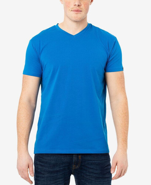 Men's Basic V-Neck Short Sleeve T-shirt