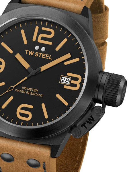 Часы TW Steel CS42 Canteen Leather