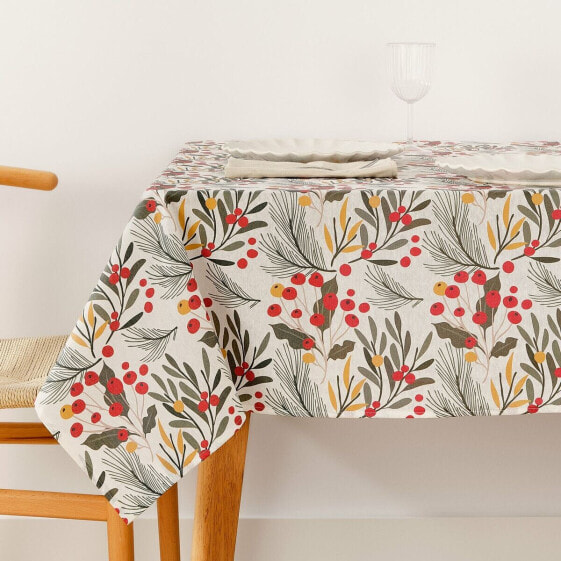 Stain-proof resined tablecloth Belum Merry Christmas 250 x 140 cm