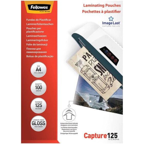 FELLOWES ImageLast A4 125 Micron 100 Pack Photo Paper