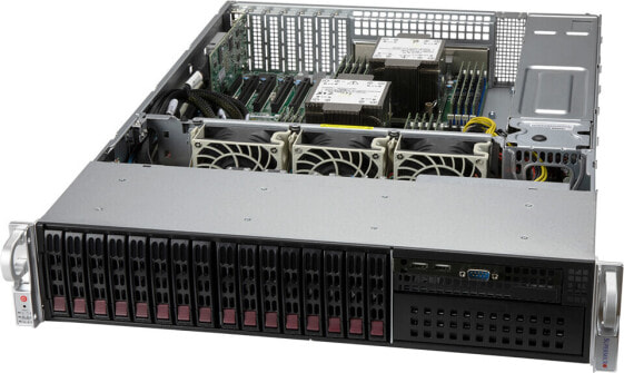 Supermicro SYS-220P-C9R - Intel C621A - LGA 4189 - DDR4-SDRAM - 4000 GB - 3200 MHz - Gigabit Ethernet
