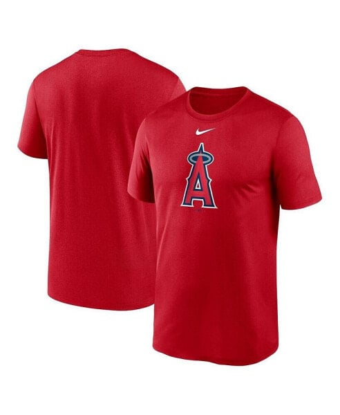 Men's Red Los Angeles Angels New Legend Logo T-shirt