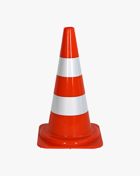 Viso CSC 501 - Traffic cone - Red - White - 1 pc(s) - PVC - 490 mm - 900 g