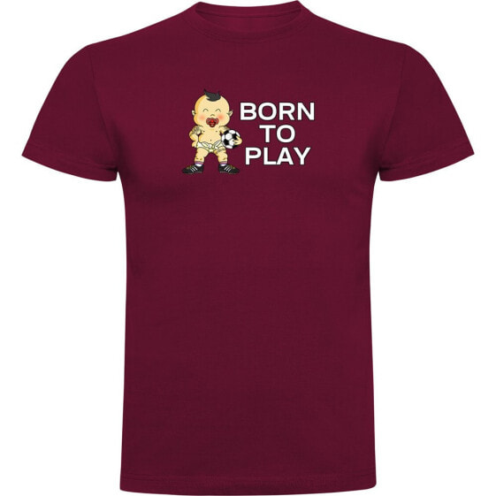 KRUSKIS Born To Play Football short sleeve T-shirt