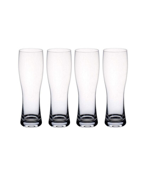 Purismo Wheat Beer Pilsner Glass, Set of 4