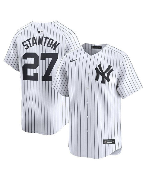 Men's Giancarlo Stanton White New York Yankees Home Limited Player Jersey