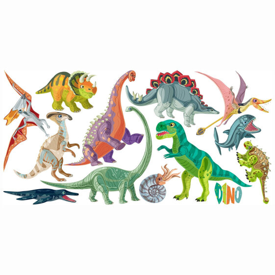 Buntes Dinosaurier Set