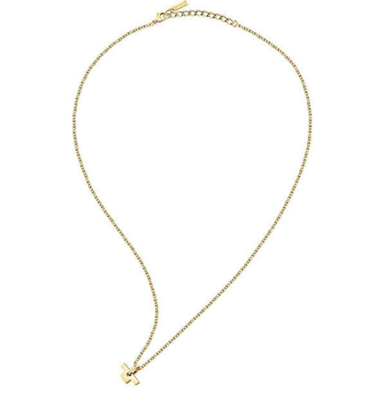 Колье Trussardi T-Logo Gold Ocean.