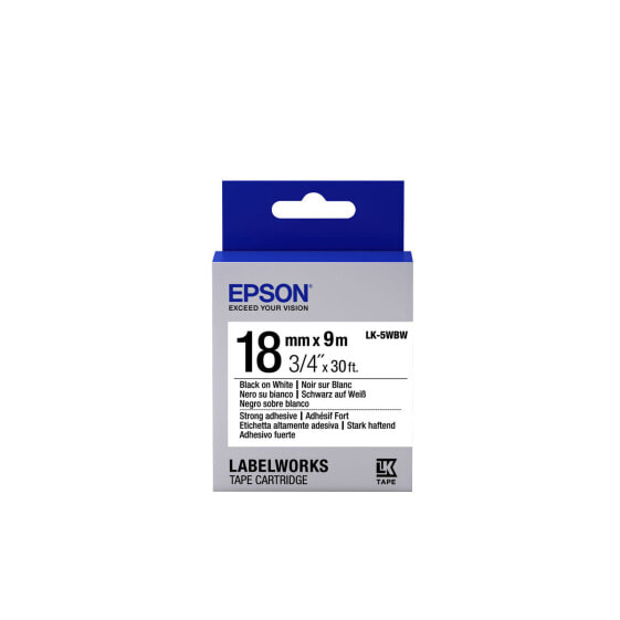 Этикетки для принтера Epson C53S655012 Чёрный Белый/Черный Черный/Белый