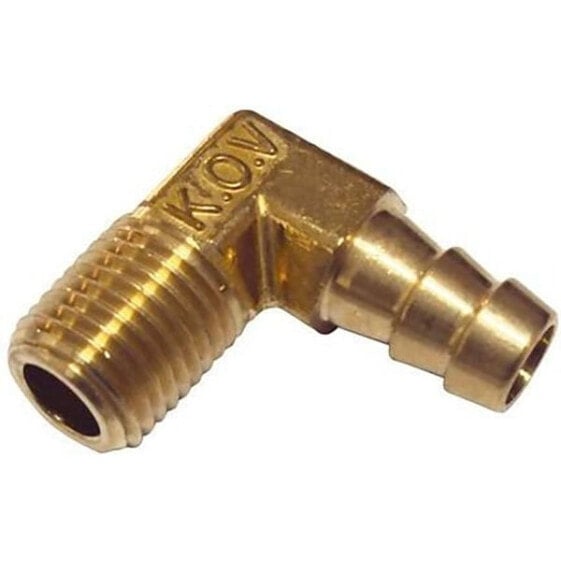 GOLDENSHIP GS31065 90º Brass Hose Adapter