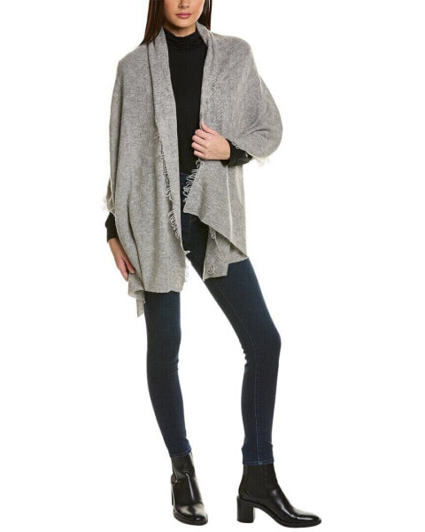 La Fiorentina Cashmere & Wool-Blend Wrap Women's