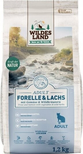 Wildes Land Wildes Land Cat Classic Adult Forelle & Lachs 1,2kg