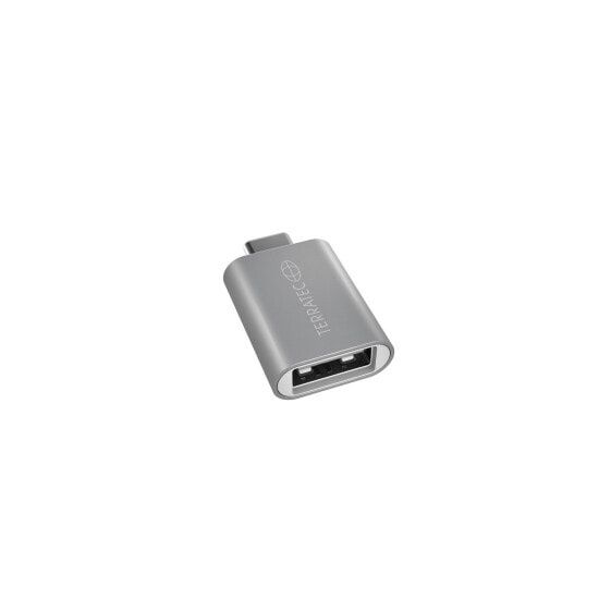 TerraTec Connect C1 - USB C - USB A - Silver