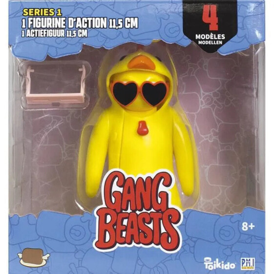 Gang Beasts 1 11,5 cm groe Actionfigur Los Nr. 4 Sammelfiguren Videospiele Lansay