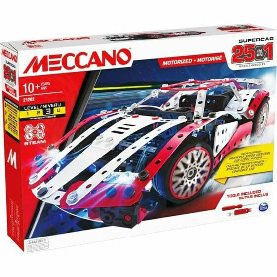 Игровой набор Meccano Supercar 347 Items Constructor (Конструктор)
