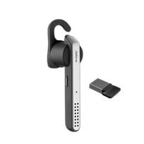 Jabra Stealth UC MS - Headset - In-ear - Calls & Music - Black - Grey - Monaural - Multi-key