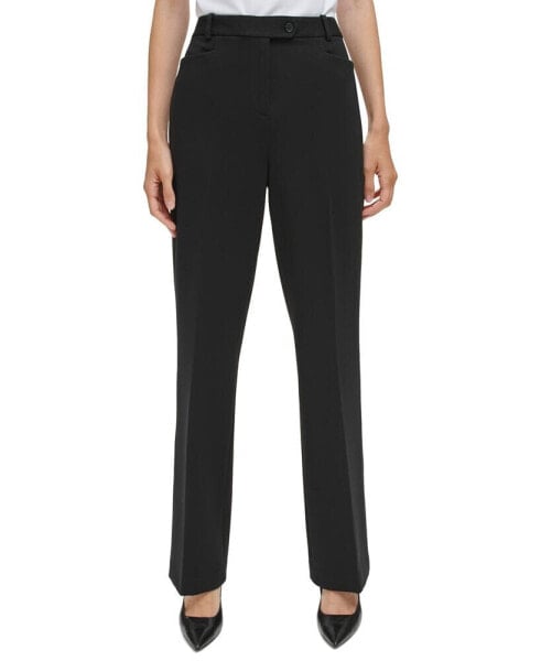 Women's High-Rise Modern Fit Pants