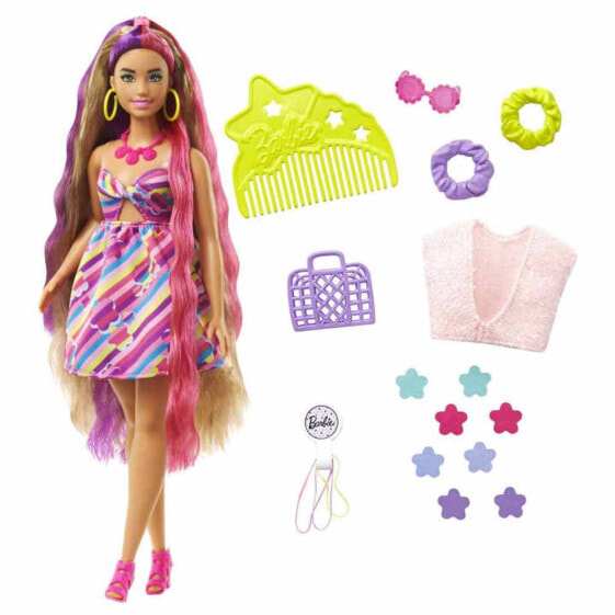 BARBIE Totally Hair Extralargo Hair Flor Doll