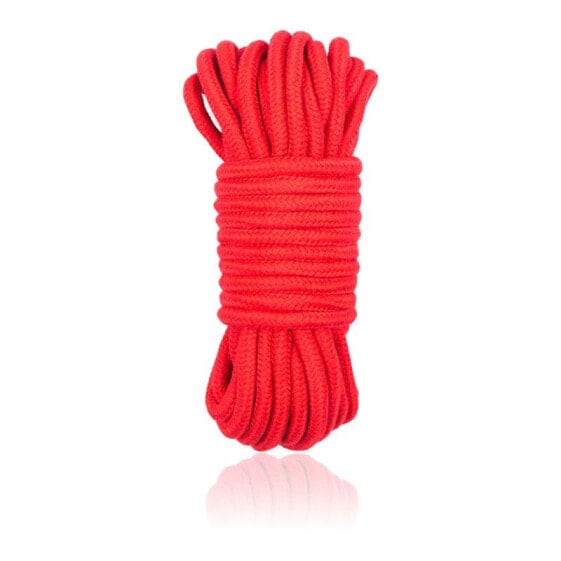 Утяжки из хлопкового веревки 10 метров красный от FETISH ADDICT