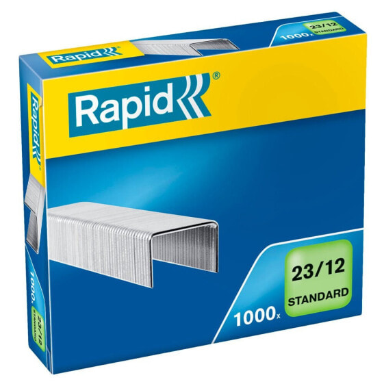 RAPID 23/12 mm x1000 Standard Galvanized Staples