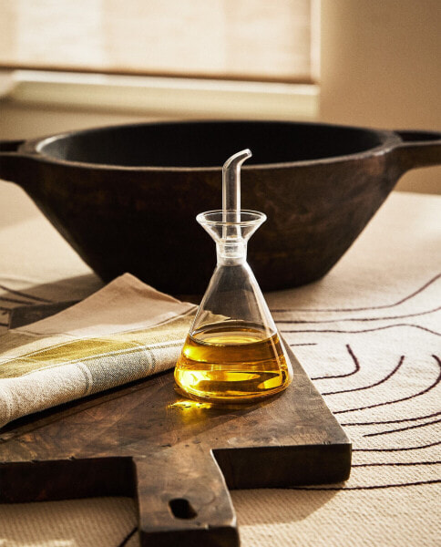 Borosilicate glass cruet