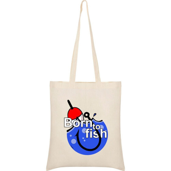 KRUSKIS Born To Fishing Tote Bag
