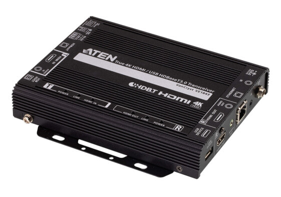 ATEN VE1843 - 4096 x 2160 pixels - AV transmitter & receiver - 5 m - Wired - 3D - HDCP