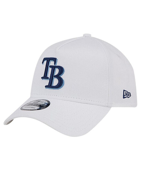 Men's White Tampa Bay Rays TC A-Frame 9FORTY Adjustable Hat