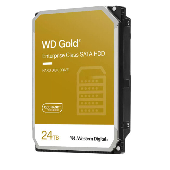 WD HD3.5" SATA3-Raid 24TB WD241KRYZ Gold Di - Solid State Disk - 24,000 GB