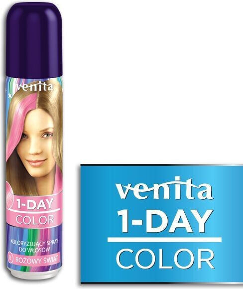 Venita 1-Day color spray 8 różowy świat