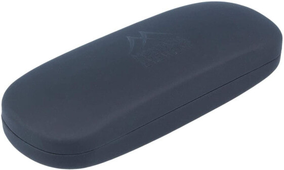 Montana Eyewear Glasses Case - Test Winner Case - Rubberised Case with Snap Closure / Corrective Glasses / Reading Glasses / Hard Shell blue