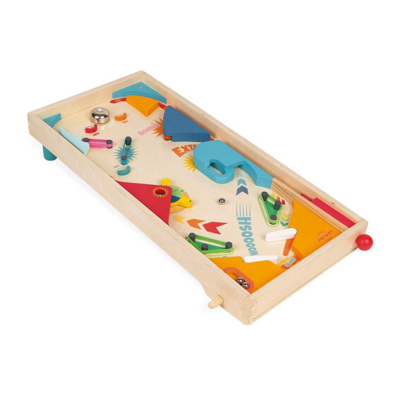 Игрушка настольная компания Janod Pinball Board Game - деревянная игрушка для детей от 5 лет