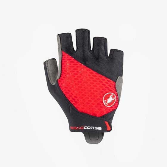 CASTELLI Rosso Corsa 2 short gloves