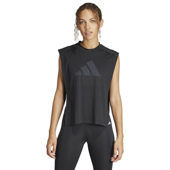 ADIDAS Power Performance Big Logo sleeveless T-shirt