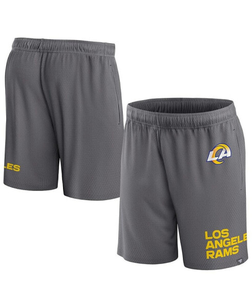 Men's Gray Los Angeles Rams Clincher Shorts