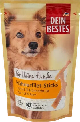 Hundeleckerli Hühnerfilet Sticks, 80 g