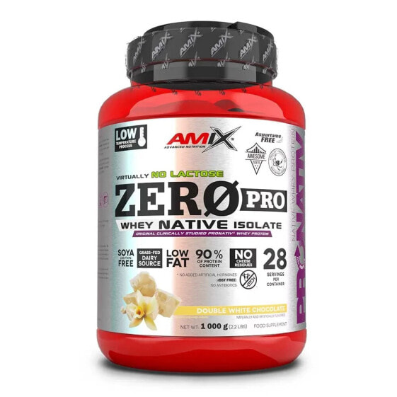 AMIX ZeroPro 1kg Protein Double Chocolate White