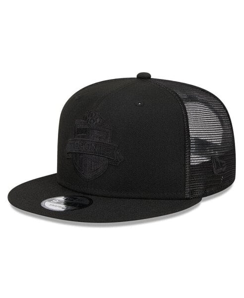 Men's Black Toronto FC Logo Classic 9FIFTY Trucker Snapback Hat