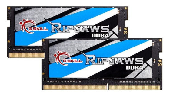 G.Skill Ripjaws - 32 GB - 2 x 16 GB - DDR4 - 2400 MHz - 260-pin SO-DIMM - Black - Blue - Gold - Grey - White