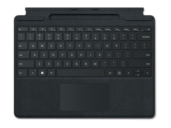 Microsoft Surface Pro Signature Keyboard - QWERTY - Spanish - Touchpad - Microsoft - Surface Pro 8 Surface Pro X - Black