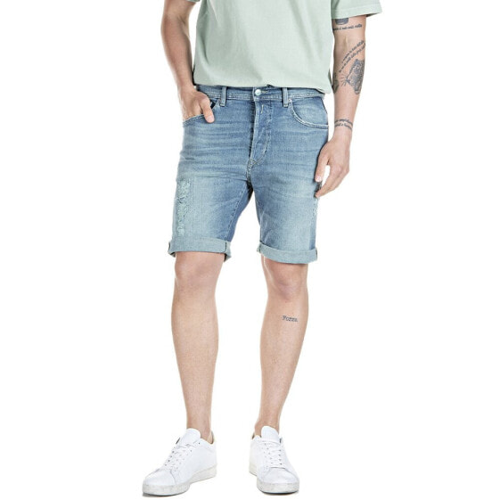 REPLAY MH981.000.573.H04 denim shorts