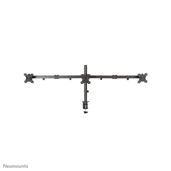 Neomounts by Newstar monitor arm desk mount - Clamp/Bolt-through - 6 kg - 25.4 cm (10") - 68.6 cm (27") - 100 x 100 mm - Black