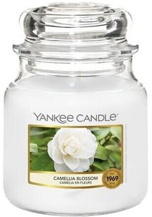 Duftkerze im Glas Camellia Blossom - Yankee Candle Camellia Blossom 411 g