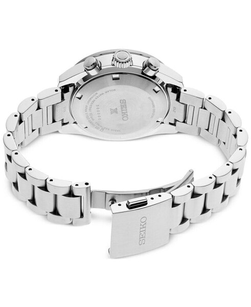 Men's Chronograph Solar Prospex Speedtimer Stainless Steel Bracelet Watch 41mm