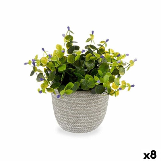 Искусственное декоративное растение Ibergarden Цветы Пластик 21 x 20,6 x 21 см (8 штук)
