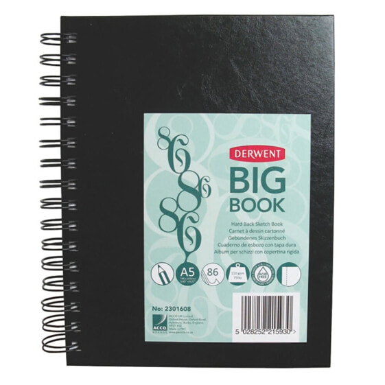 Блокнот для рисования Derwent Big Book A5 110 гр