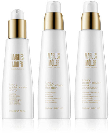 Marlies Möller Luxury Golden Caviar Set mit Hair Bath & Conditioner