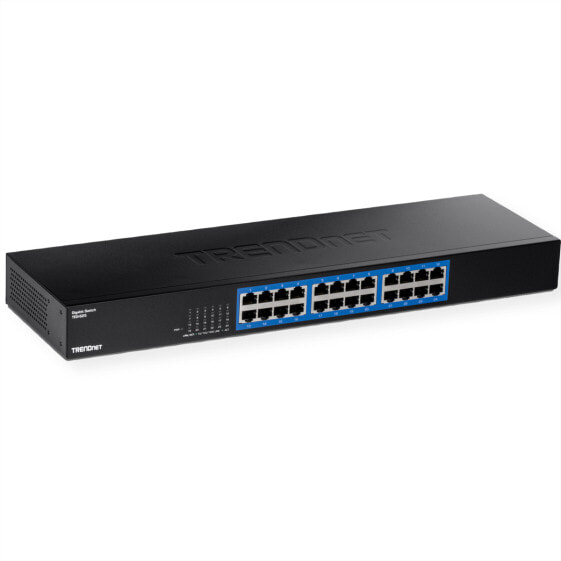 TRENDnet TEG-S25 - Gigabit Ethernet (10/100/1000) - Full duplex - Rack mounting